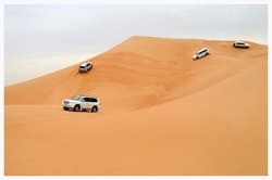 Arabian Desert on a 4WD Jeep