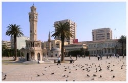 Izmir is a city on Turkey’s Aegean coast. Known as Smyrna in antiquity, it was conquered by Alexander the Great and the Ottoman Empire, and retains landmarks from its long, rich history.