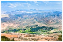 According to Chrisitan tradition, Moses was buried on the mountain