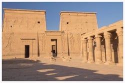 Philae temple is a hidden gem in Upper Egypt; the history of the temple goes back to the 7th century BC.In 1971, The United Nations with UNESCO helped Egypt to save the temple after the Egyptians built the High Dam. The high level of water was a real threat to the temple, they had to cut the temple into pieces and move it to a higher island, Egilika Island.