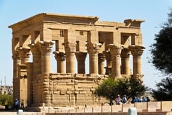 It is located in Aswan, about 560 miles south of the Great Pyramids and 140 miles south of King Tut tomb. The temple of Philae is considered to be a hidden gem in Upper Egypt; the history of the temple goes back to the 7th century BC.In 1971, The United Nations with UNESCO helped Egypt to save the temple after the Egyptians built the High Dam.