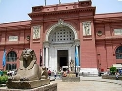The Egyptian museum where you can learn about ancient Egyptian histroy from Old Kingdom to New Kingdom Era.