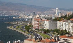 Izmir is a city on Turkey’s Aegean coast. Known as Smyrna in antiquity, it was conquered by Alexander the Great and the Ottoman Empire, and retains landmarks from its long, rich history
