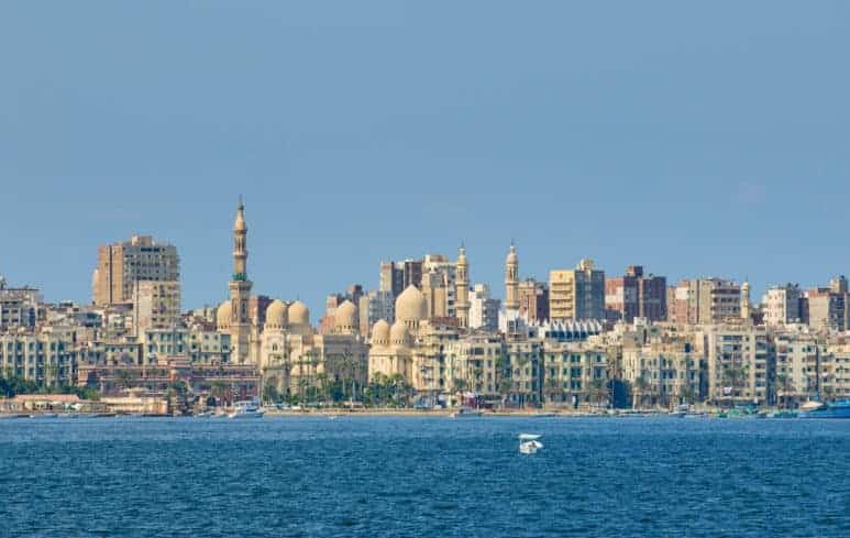 View from the National Museum, Alexandria