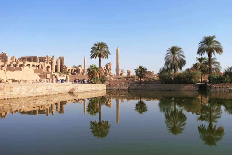 Panoramic View from Karnak Temple