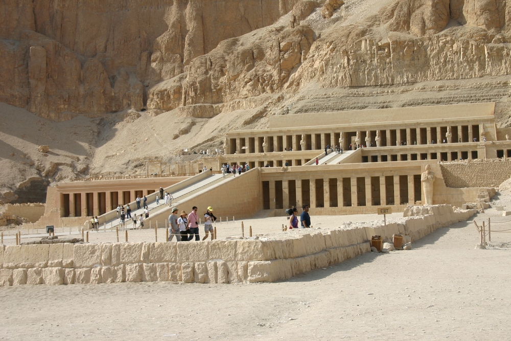 Queen Hatshepsut Temple in the West Bank of Luxor