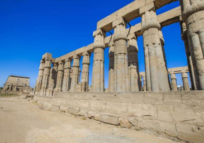 Luxor Temple in The East Bank of Luxor