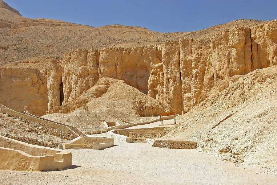 Valley of the Kings in the West Bank of Luxor