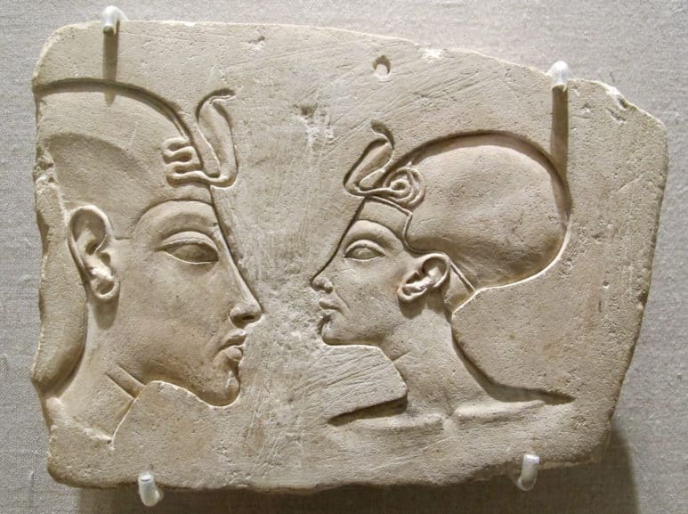 dronning Nefertiti, en af de mest berømte egyptiske dronninger