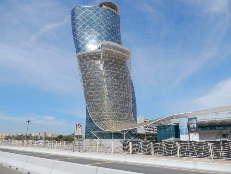 Capital Gate in Abu Dhabi