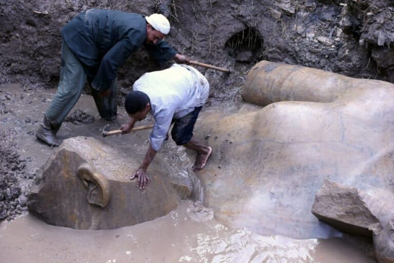 New Statue for King Ramesses II Discovered in Egypt