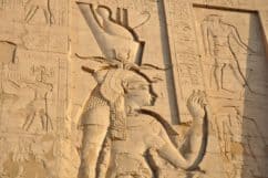 Goddess Hathor in Dendera temple