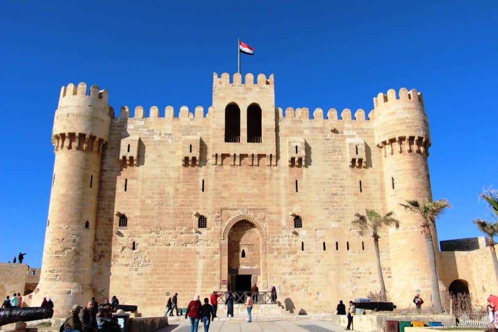 The Citadel in Alexandria, Egypt