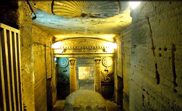 The Catacombs are on the top list of sights in Alexandria