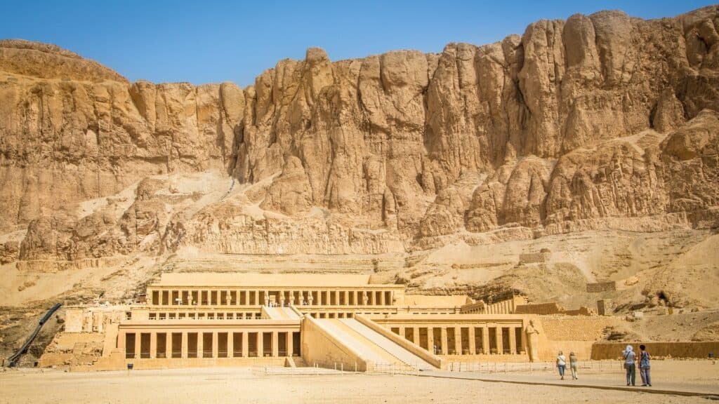 Queen Hatshepsut Temple in the West Bank of Luxor