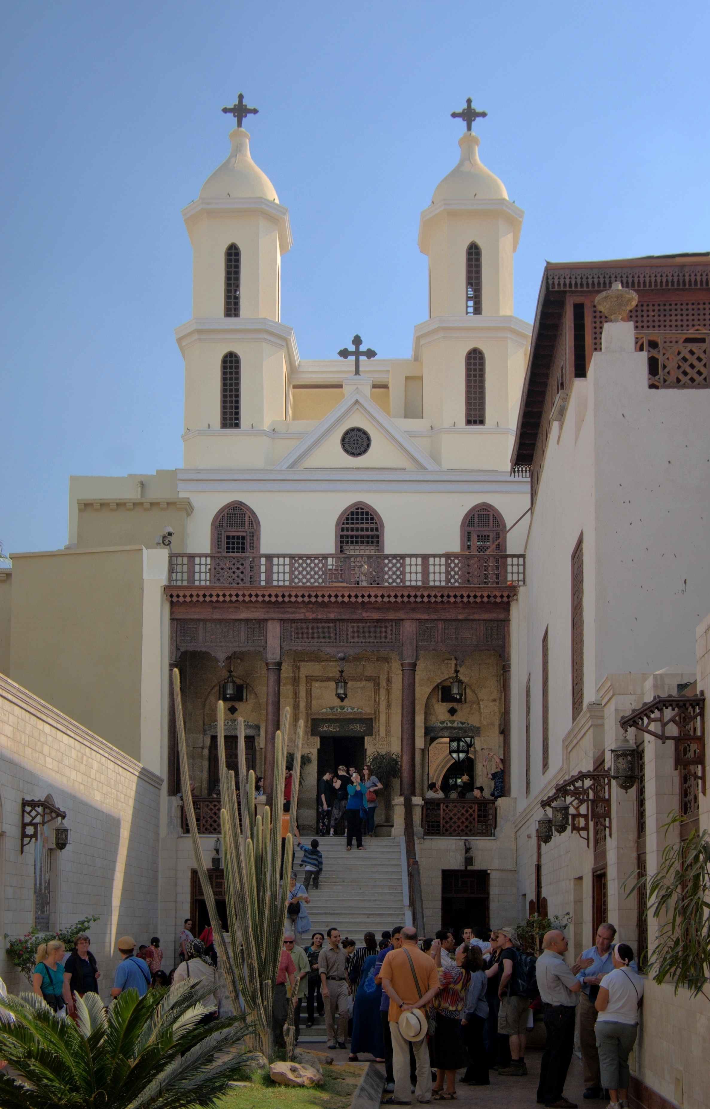 The Hanging Church, one of the most famous Christina Monuments in Cairo, Egypt