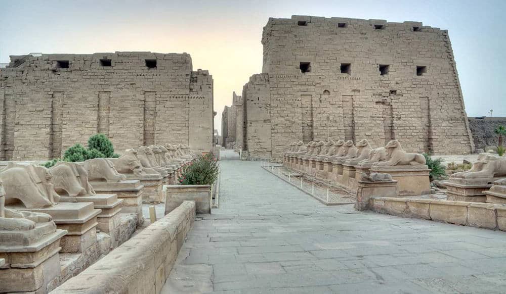 Karnak Temple, home of God Amun Ra