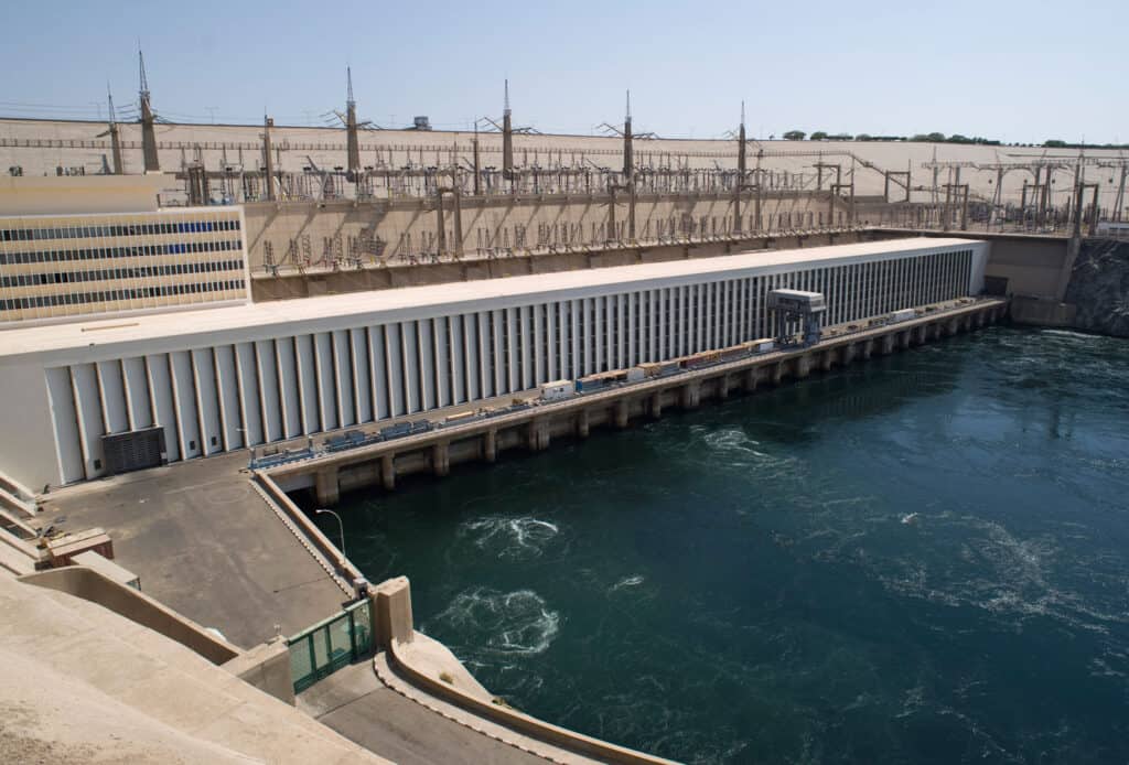 The High Dam in Aswan