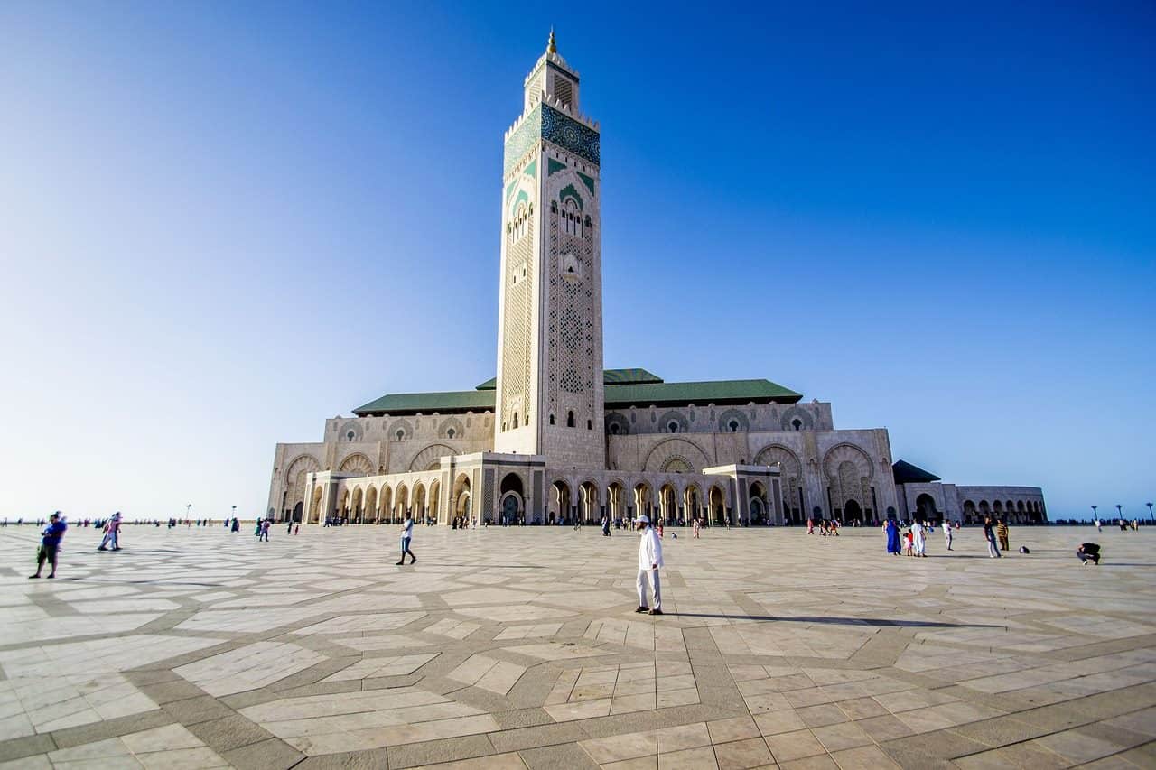 Hassan II Mosque, Casablanca Morocco