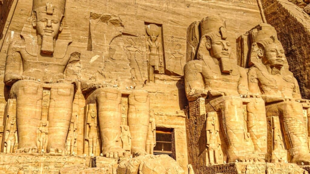 Statues of Ramses, Abu Simbel Temple