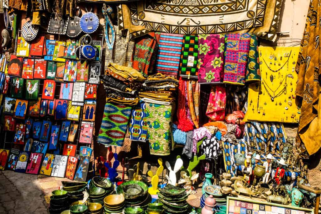 Market in Marrakesh, Morocco