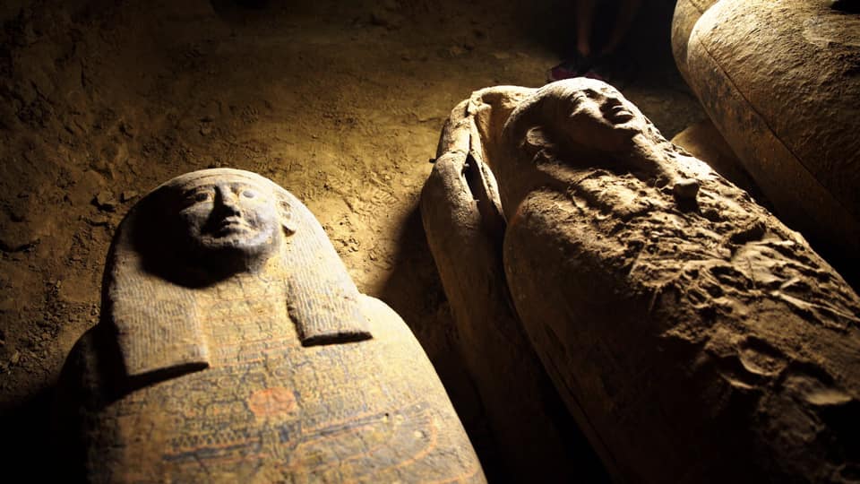 A new discovery in Saqqara Egypt, September 2020