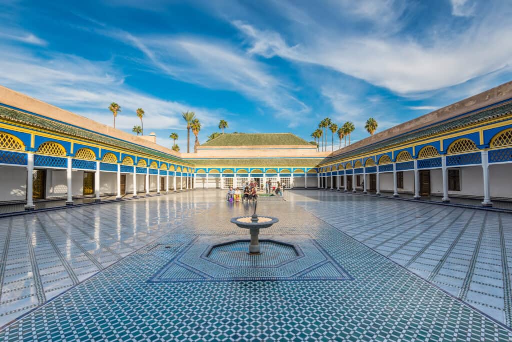 Bahia palace, Marrakesh, Morocco