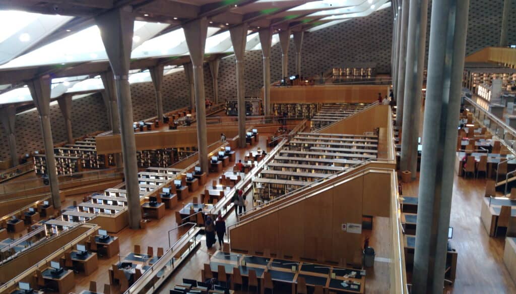 Bibliotheca Alexandrina in Alexandria, Egypt - Photo by Azniv Stepanian