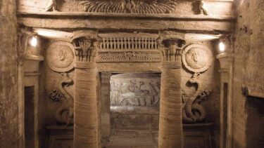 Catacombs of Kom el Shoqafa, Alexandria, Egypt