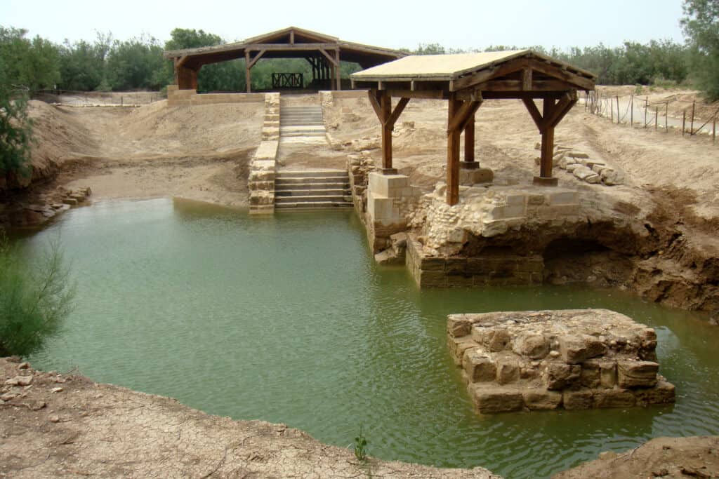 Excavation at the Baptism Site 