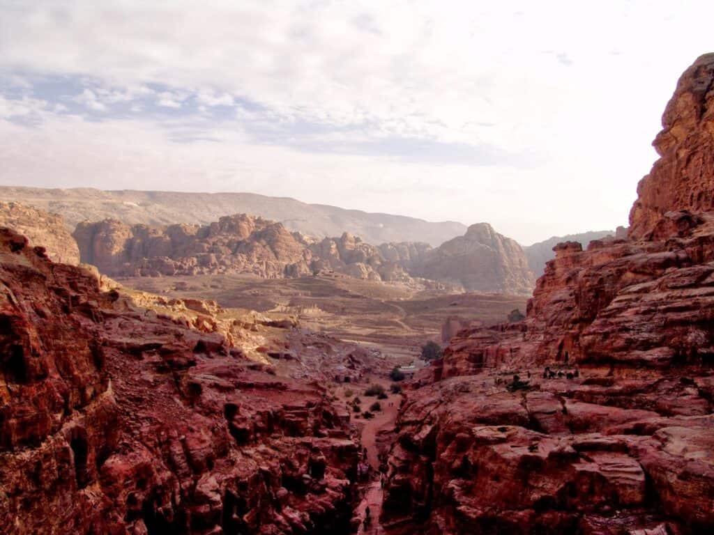 General view of Petra, Jordan