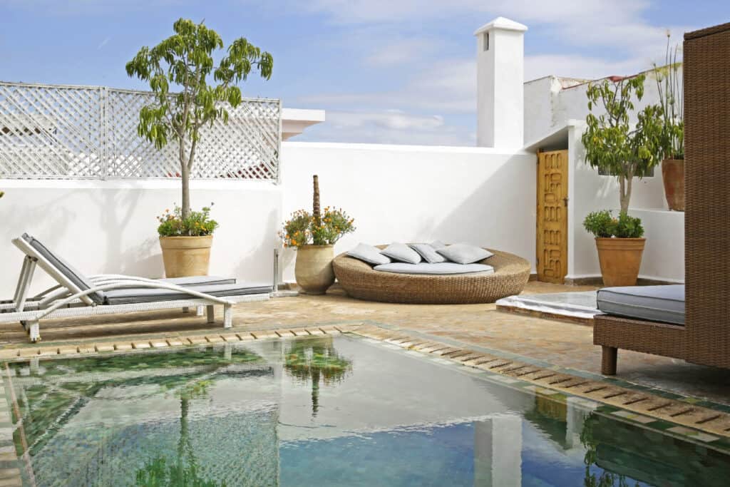 The Riad Kalaa in Rabat, Morocco