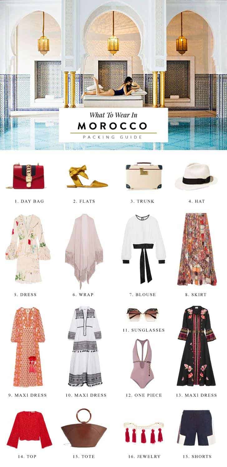 What to wear in Morocco packing guide