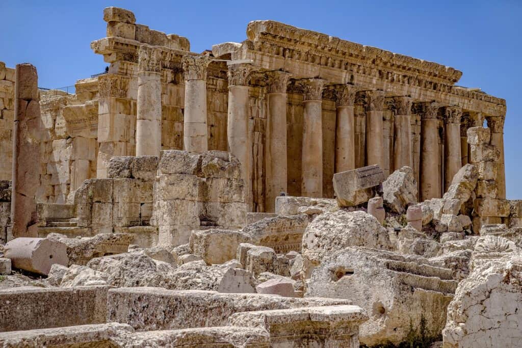 Temple of Jupiter, Baalbek, Lebanon