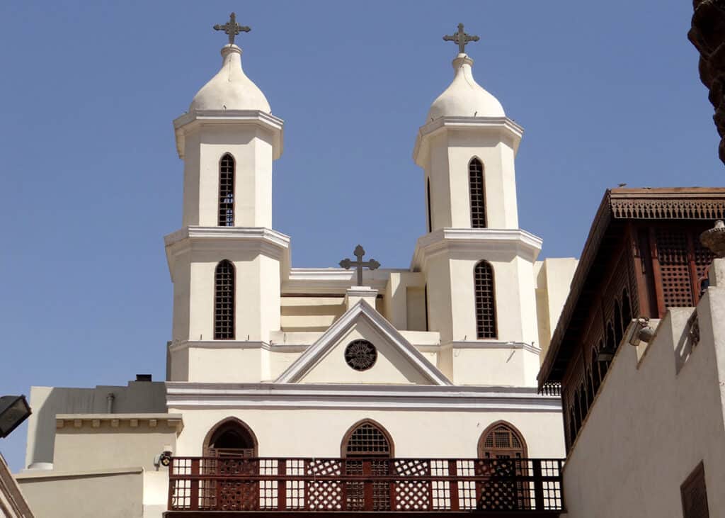 The Hanging Church in Cairo, Egypt