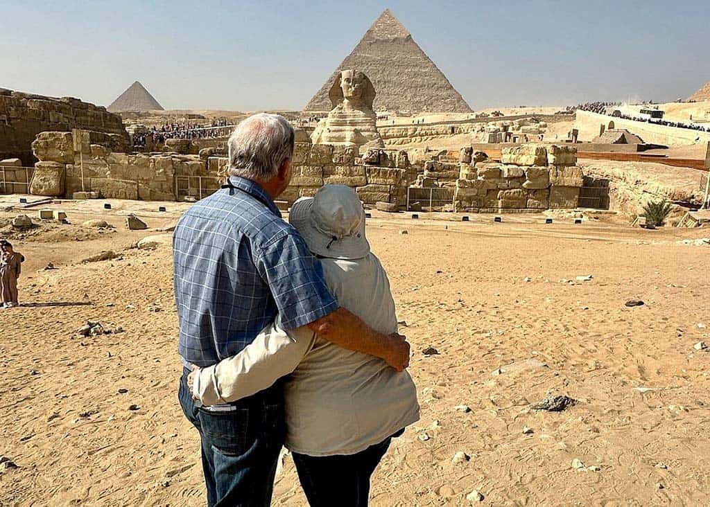 Philip and Karen in Egypt - 2