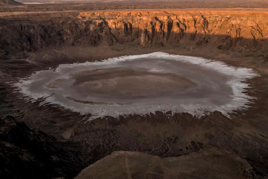 Al Wahbah Crater in Taif, Saudi Arabia
