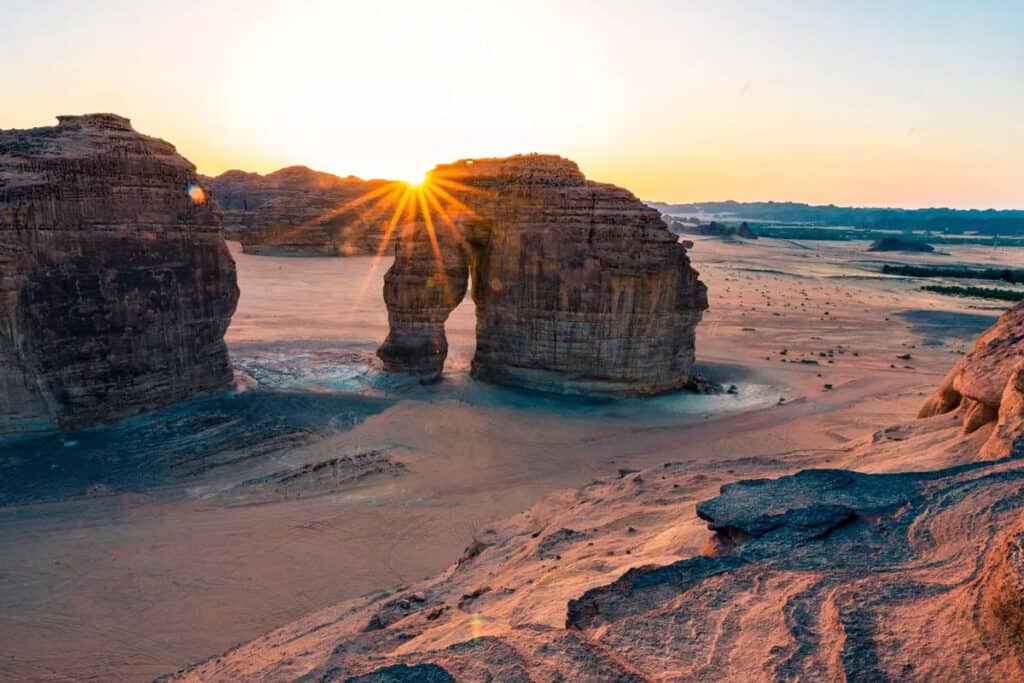 Elephant Rock, AlUla, Saudi Arabia