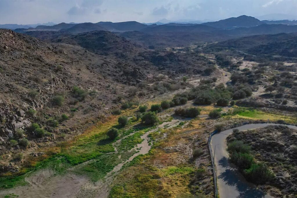 Saysed Park in Taif, Saudi Arabia