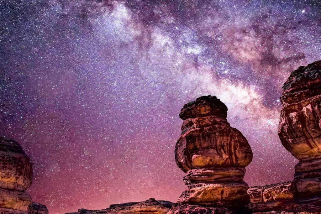 Stargazing experience at AlUla, Saudi Arabia