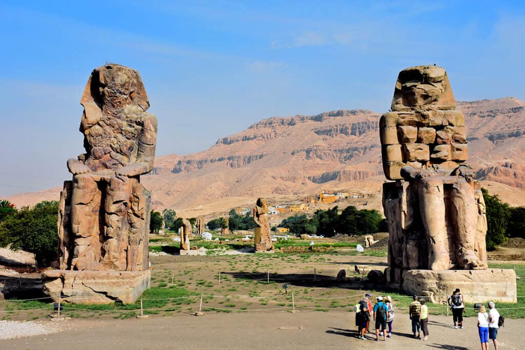 The Colossi of Memnon